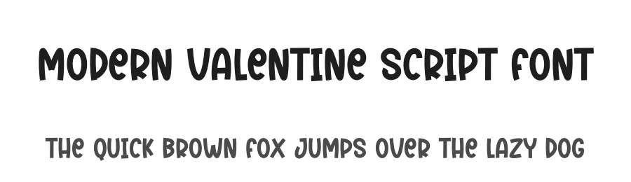 Modern Valentine Script Font by creativeletter — Script Handwritten Font