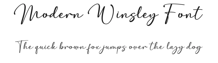 Modern Winsley Font by imiftype — Serif Font