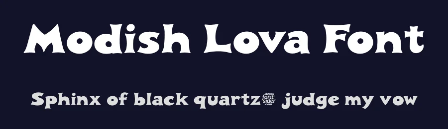 Modish Lova Font by fontsider — Display Font — thumbnail 2