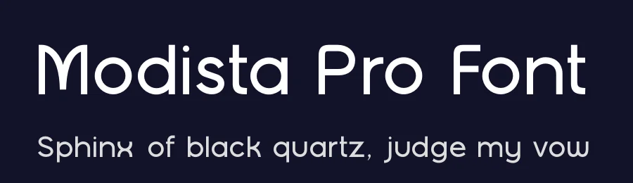 Modista Pro Font by zafira.type — Sans Serif Font — thumbnail 2
