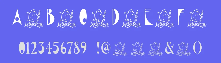 Modjazz Free Font by Letterlays — Decorative Font — thumbnail 3