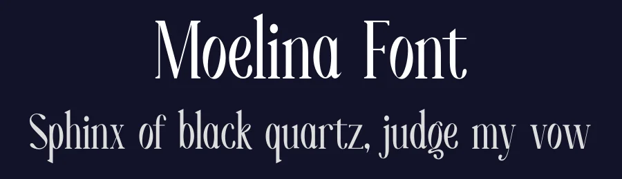 Moelina Font by Marvadesign — Serif Font — thumbnail 2