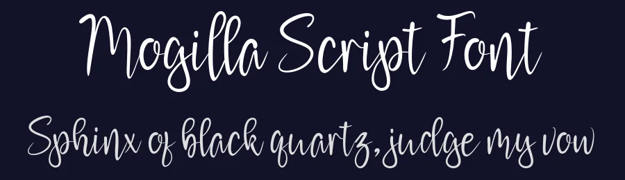 Mogilla Script Font by Black Studio — Script Handwritten Font — thumbnail 2