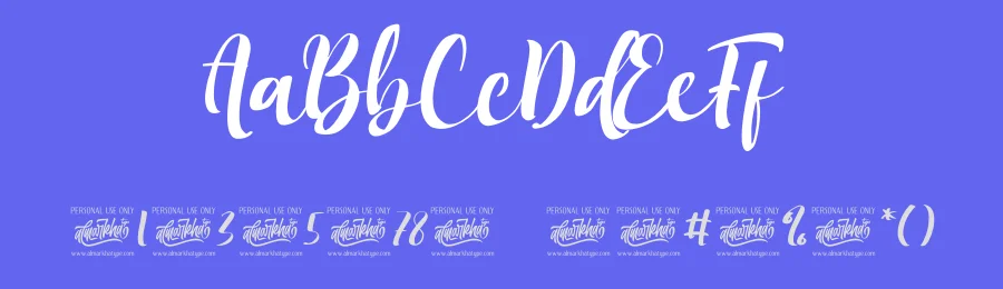 Mokalatte Script Font by Almarkhatype — Script Handwritten Font — thumbnail 3