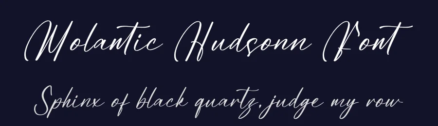 Molantic Hudsonn Font by letterenastudios — Script Handwritten Font — thumbnail 2