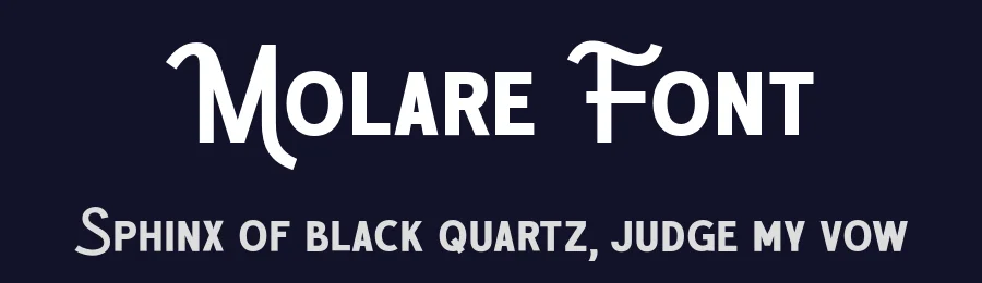 Molare Font by Almeera Studio — Sans Serif Font — thumbnail 2