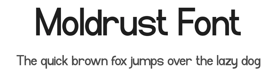 Moldrust Font by Flawless And Co — Sans Serif Font