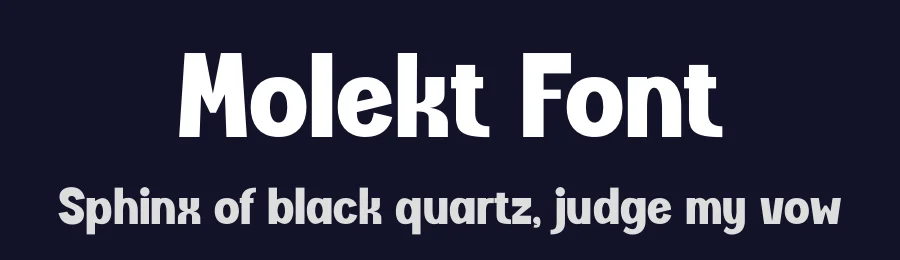 Molekt Font by Creavibes Design — Display Font — thumbnail 2