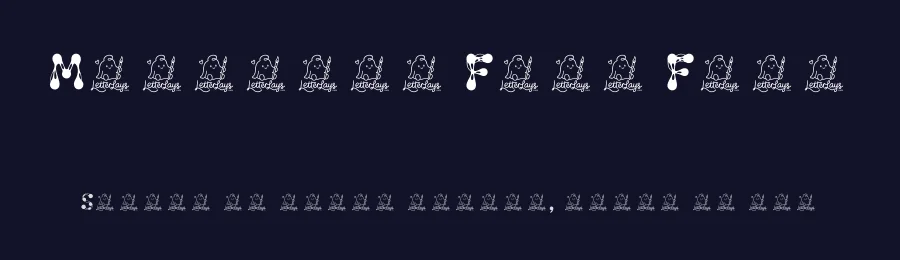 Molenode Free Font by Letterlays — Display Font — thumbnail 2