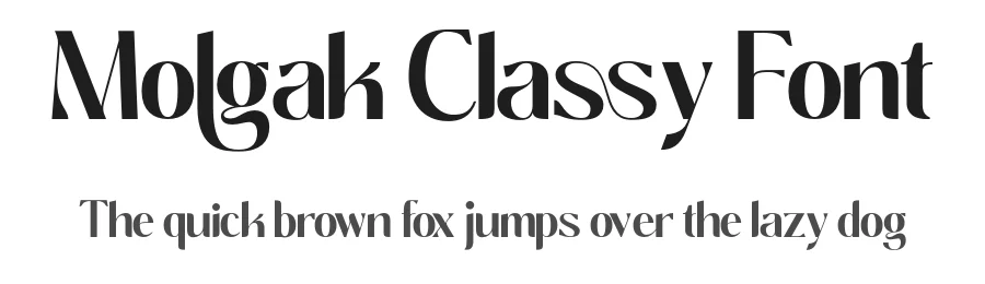Molgak Classy Font by Nirmana Visual — Sans Serif Font