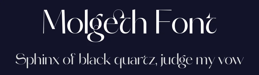 Molgeth Font by Variatype — Sans Serif Font — thumbnail 2