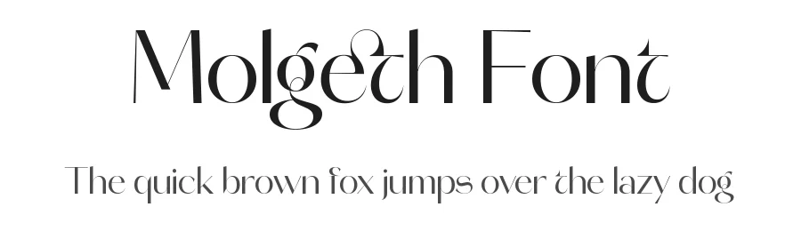 Molgeth Font by Variatype — Sans Serif Font