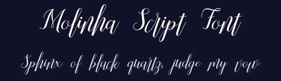 Molinha Script Font by Gfont — Script Handwritten Font — thumbnail 2