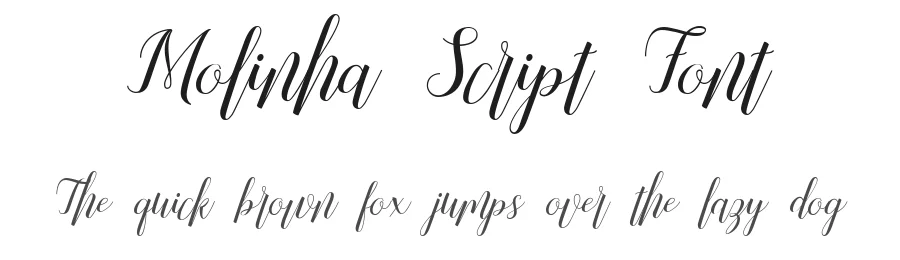 Molinha Script Font by Gfont — Script Handwritten Font