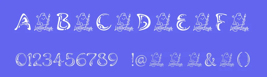 Mollumi Free Font by Letterlays — Display Font — thumbnail 3