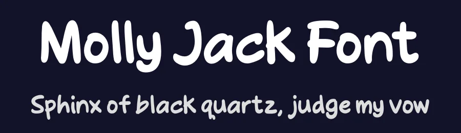 Molly Jack Font by Ketapel — Sans Serif Font — thumbnail 2