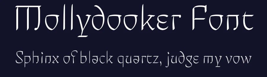 Mollydooker Font by Undercase Type — Display Font — thumbnail 2