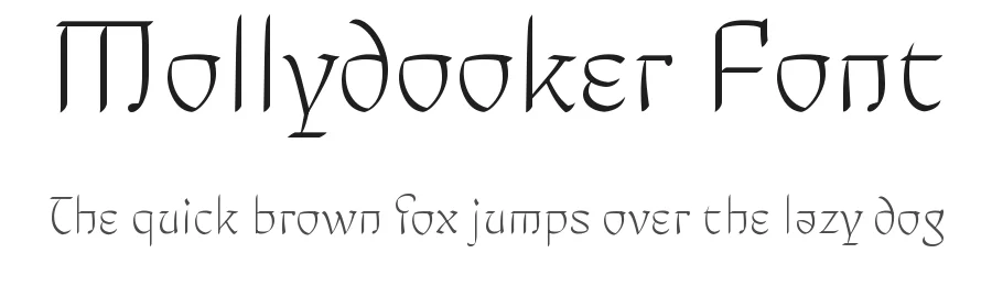 Mollydooker Font by Undercase Type — Display Font