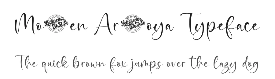 Molten Arstoya Typeface by letterenastudios — Script Handwritten Font