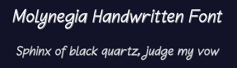Molynegia Handwritten Font by andikastudio — Script Handwritten Font — thumbnail 2