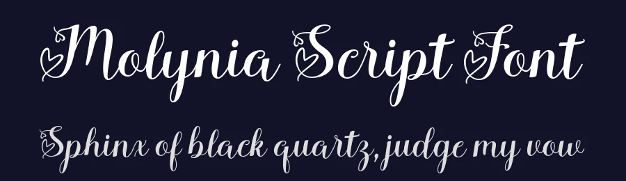 Molynia Script Font by stripesstudio — Script Handwritten Font — thumbnail 2