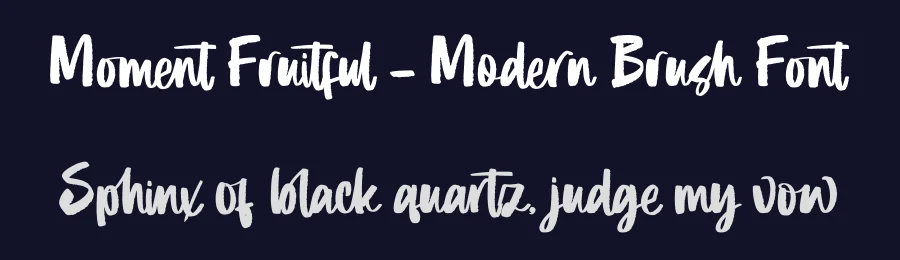 Moment Fruitful – Modern Brush Font by letterenastudios — Script Handwritten Font — thumbnail 2