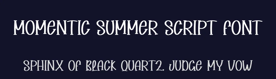 Momentic Summer Script Font by andikastudio — Display Font — thumbnail 2