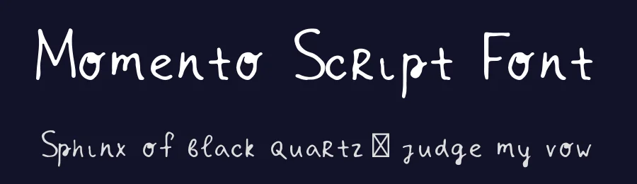 Momento Script Font by Gfont — Script Handwritten Font — thumbnail 2