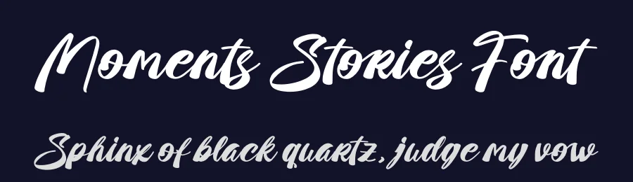 Moments Stories Font by Operatype.Co — Script Handwritten Font — thumbnail 2