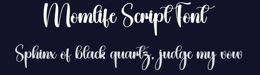 Momlife Script Font by creativeletter — Script Handwritten Font — thumbnail 2