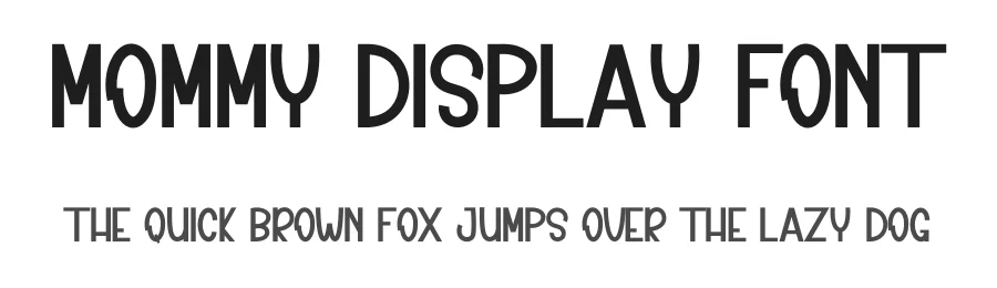 Mommy Display Font by inermediaSTUDIO — Display Font