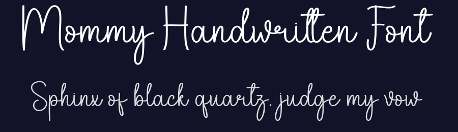 Mommy Handwritten Font by andikastudio — Script Handwritten Font — thumbnail 2