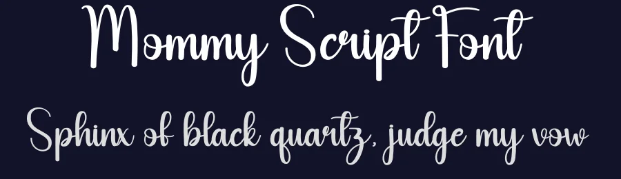 Mommy Script Font by andikastudio — Script Handwritten Font — thumbnail 2
