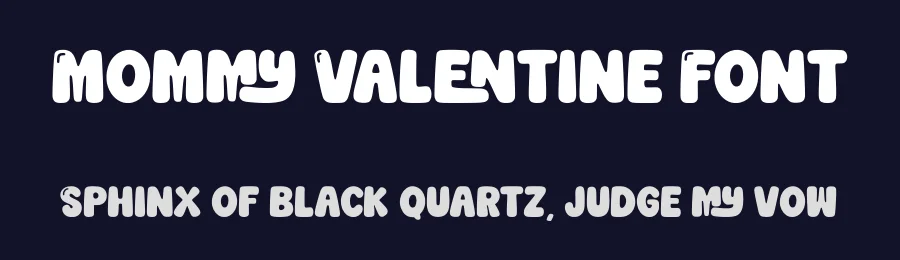 Mommy Valentine Font by Siapgraph — Display Font — thumbnail 2