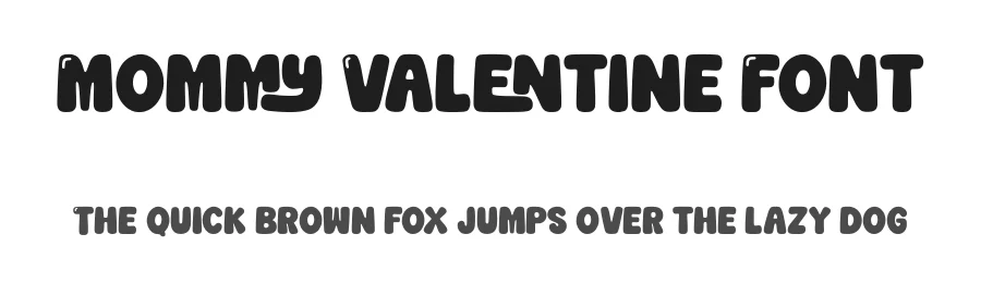 Mommy Valentine Font by Siapgraph — Display Font