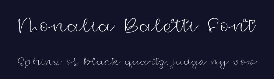 Monalia Baletti Font by letterfabric — Script Handwritten Font — thumbnail 2