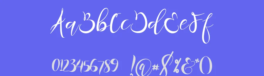 Monalissa Calligraphy Font by Yoga Letter — Script Handwritten Font — thumbnail 3