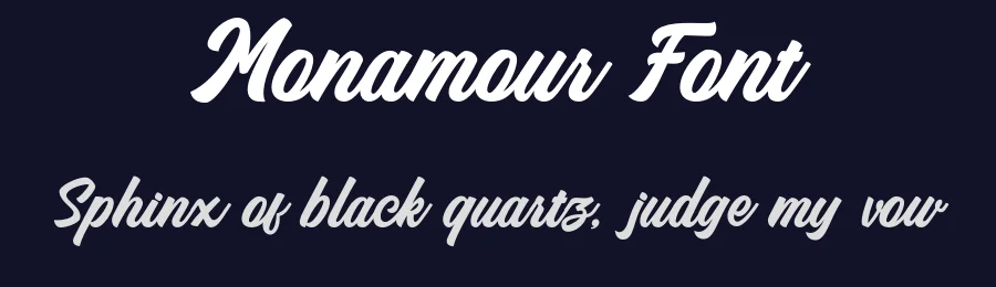 Monamour Font by Aldi Wangsadipa — Display Font — thumbnail 2