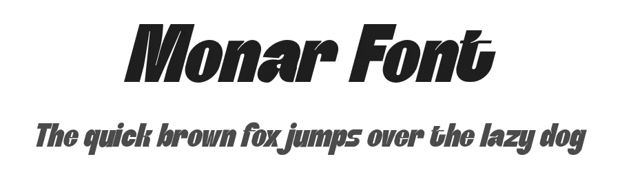 Monar Font by afkaristudio — Display Font