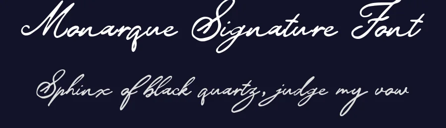 Monarque Signature Font by Creacy Studio — Serif Font — thumbnail 2