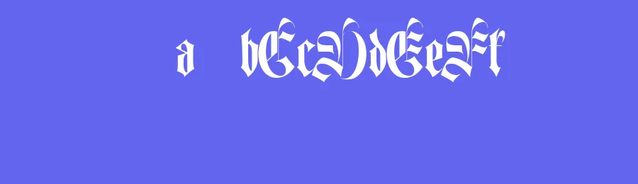 Monastic Font by Imoodev — Blackletter Font — thumbnail 3