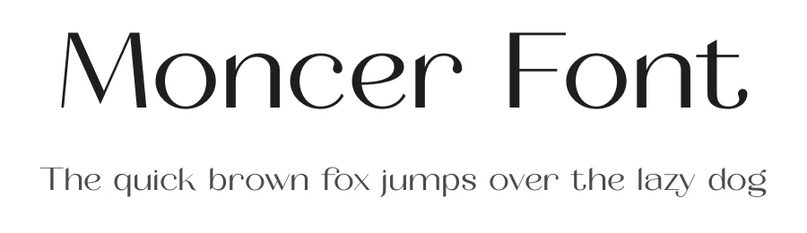 Moncer Font by SURATMI — Serif Font