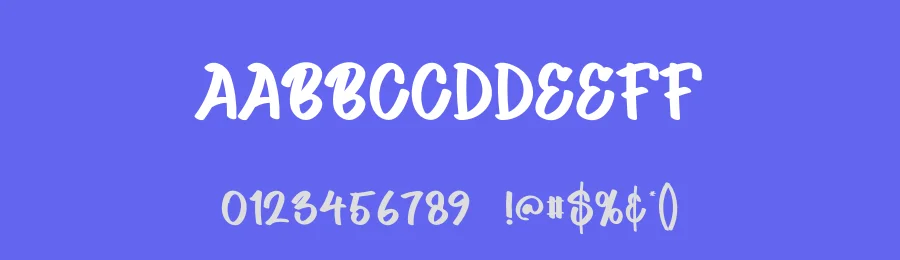 Monday Brush Font by creativeletter — Display Font — thumbnail 3