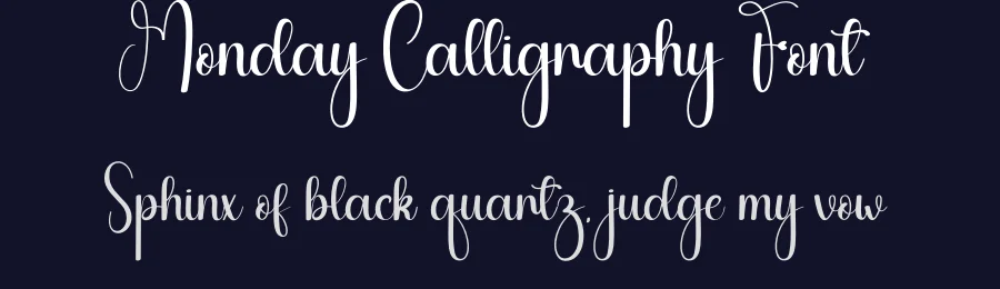 Monday Calligraphy Font by andikastudio — Script Handwritten Font — thumbnail 2