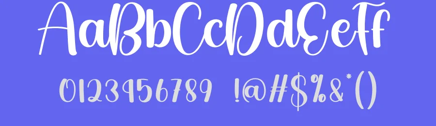 Monday Calligraphy Typeface by creativeletter — Script Handwritten Font — thumbnail 3