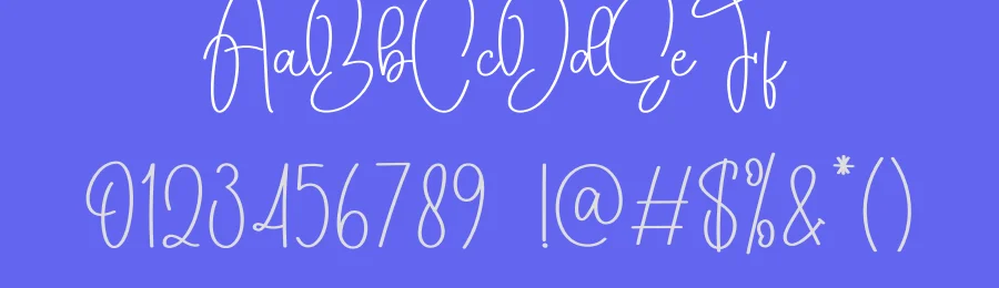Monday Christmas – Simple Handwritten Font by creativeletter — Script Handwritten Font — thumbnail 3