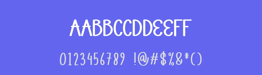 Monday Chubby Display Font by creativeletter — Display Font — thumbnail 3