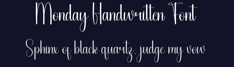 Monday Handwritten Font by andikastudio — Script Handwritten Font — thumbnail 2