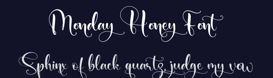 Monday Honey Font by letterfabric — Script Handwritten Font — thumbnail 2