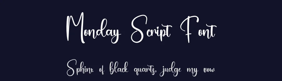 Monday Script Font by inermediaSTUDIO — Script Handwritten Font — thumbnail 2
